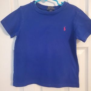 3T royal blue Polo Ralph Lauren t-shirt